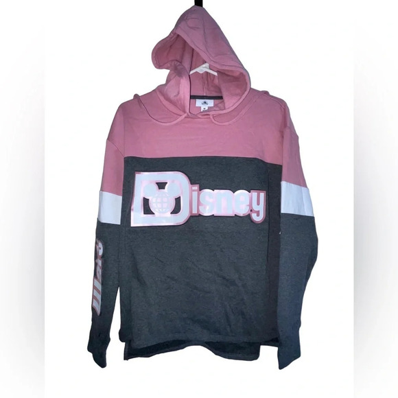 Disney Walt Disney World Graphic 3D Embossed Hi-Low Hem Hoodie NWT Women’s Sz M - Picture 11 of 11